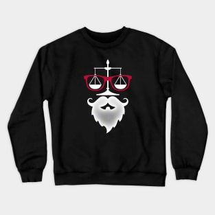 Dad is a judge Crewneck Sweatshirt